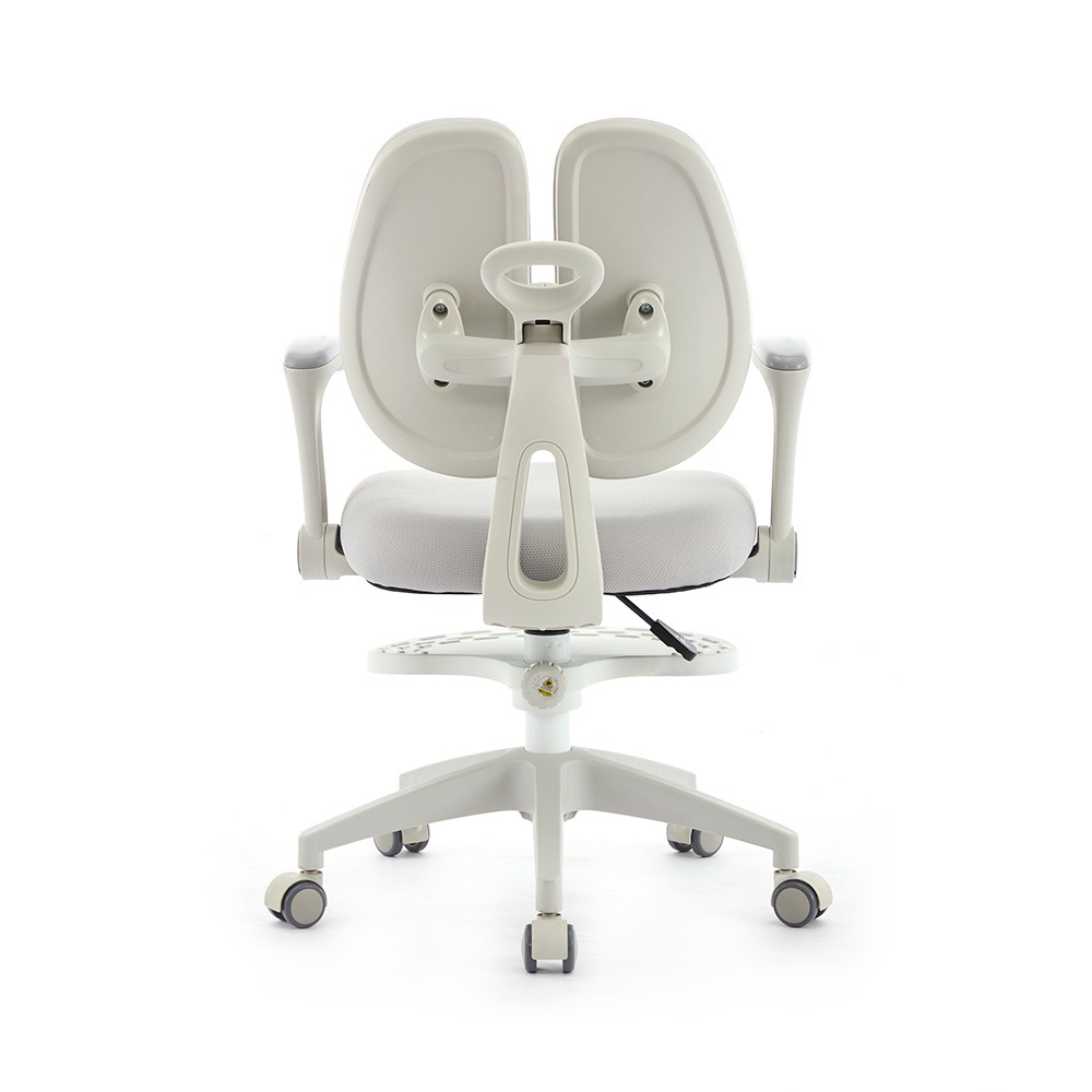 Bagaimanakah penyelidikan ergonomik menyumbang kepada reka bentuk saintifik sokongan lumbar untuk kerusi belajar kanak -kanak?